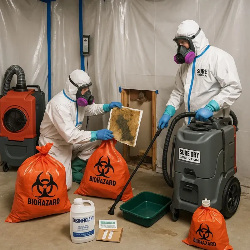 Contaminated Water Handling Protocols process in Reminderville, OH
