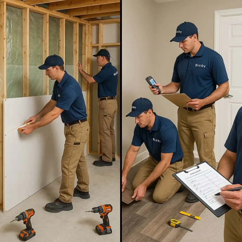 Repairs and Reconstruction process in Reminderville, OH