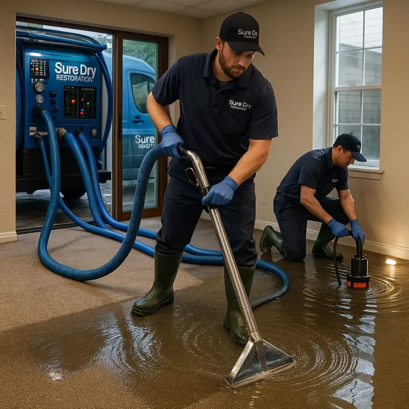 Water Extraction and Removal process in Reminderville, OH